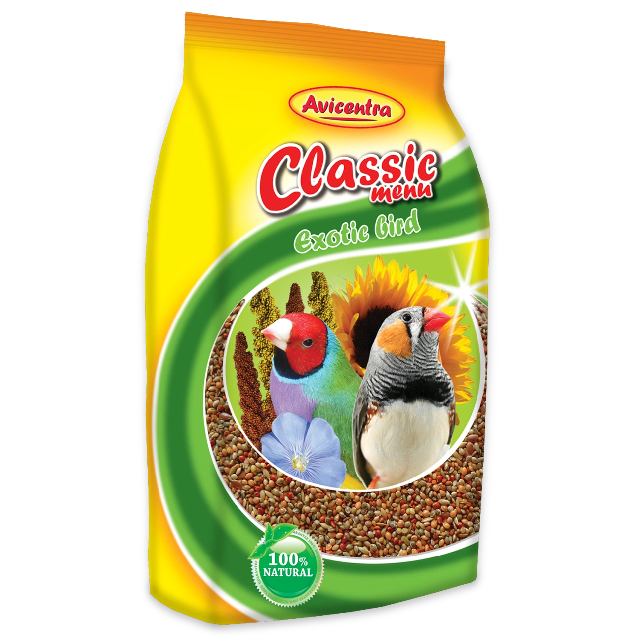 Hrană pentru păsări exotice Avicentra Classic Menu Hrană pentru păsări exotice Avicentra Classic Menu - imagine 1