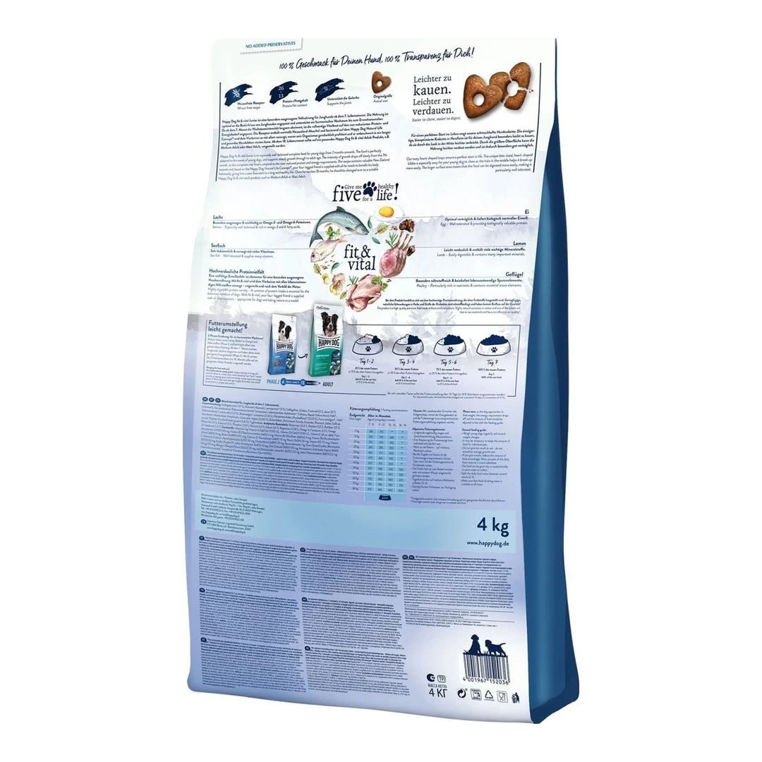 Hrană uscată Happy Dog Fit & Vital Junior - imagine 2