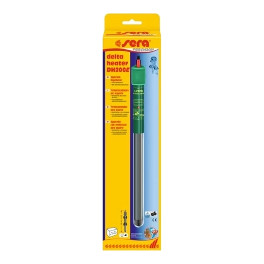 Termostat de încălzire rezistent la șoc Sera Delta Heater 200W - imagine 1