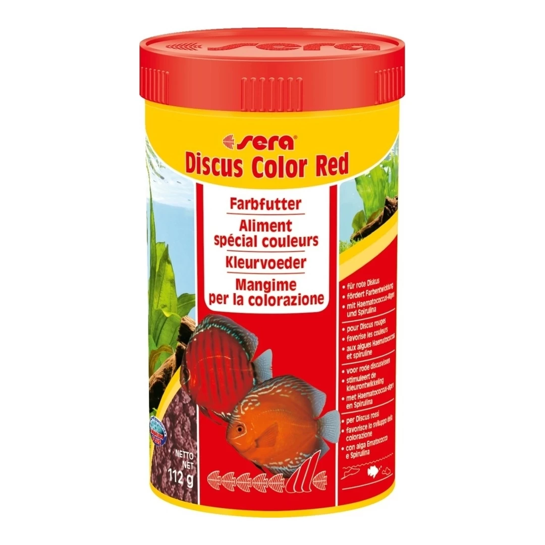 Hrană pești Sera Discus Color Red - imagine 1
